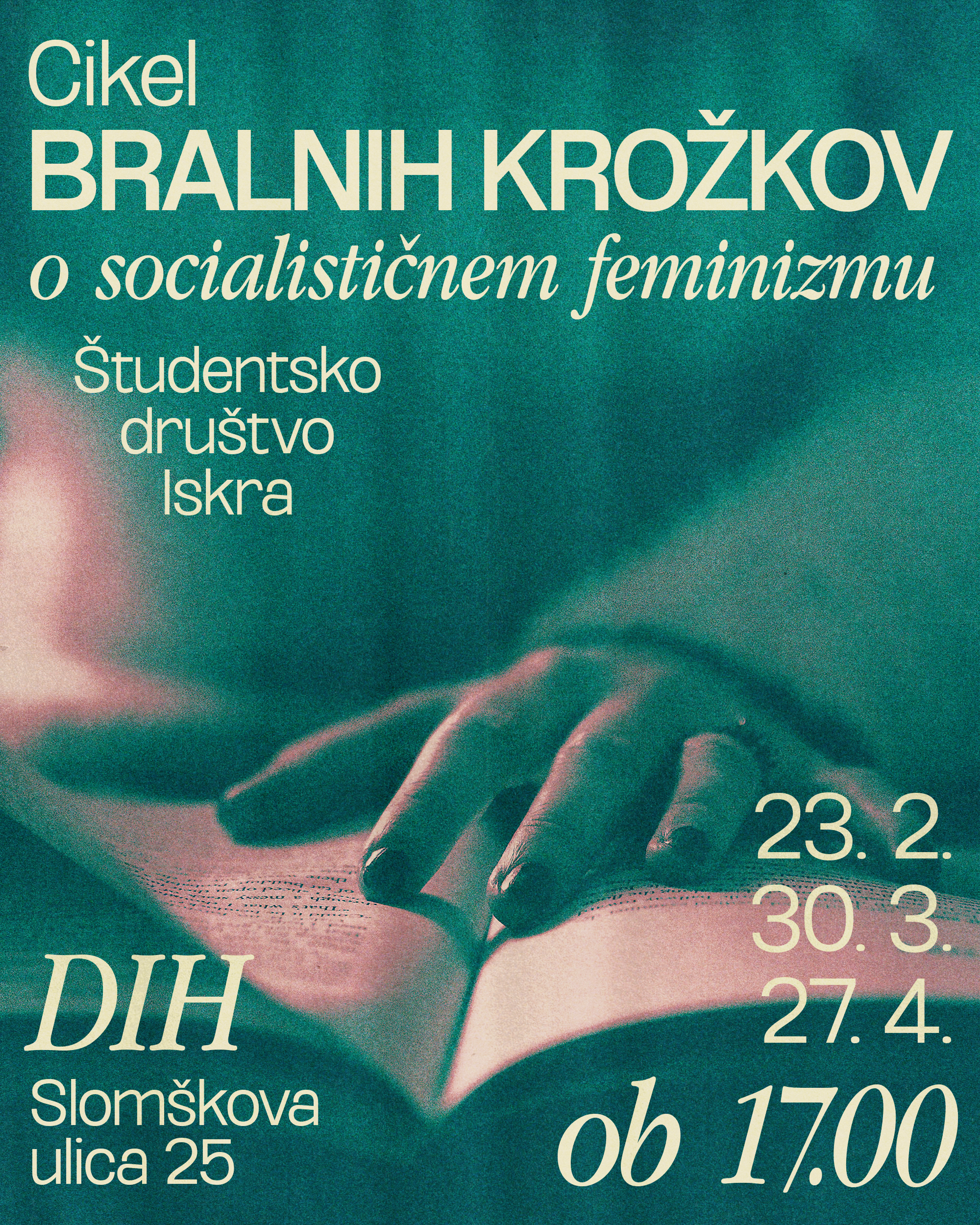 Nadaljevanje cikla bralnih krožkov o socialističnem feminizmu
